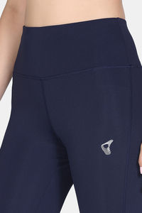 Zelocity Quick Dry Gym Leggings - Naval Academy — thumbnail 6